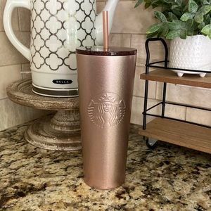 Starbucks Stainless Steel Rose Gold Tumbler
